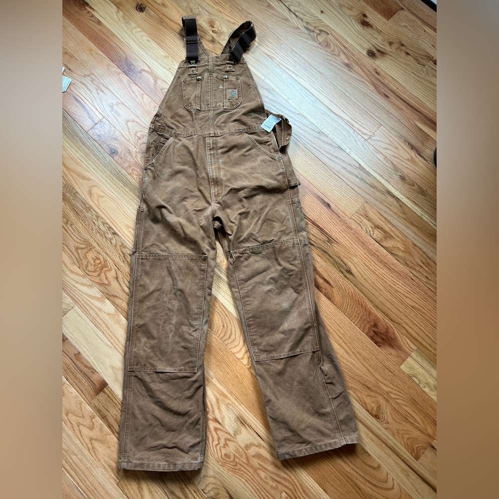 Dark Tan Men’s Carhartt Overalls